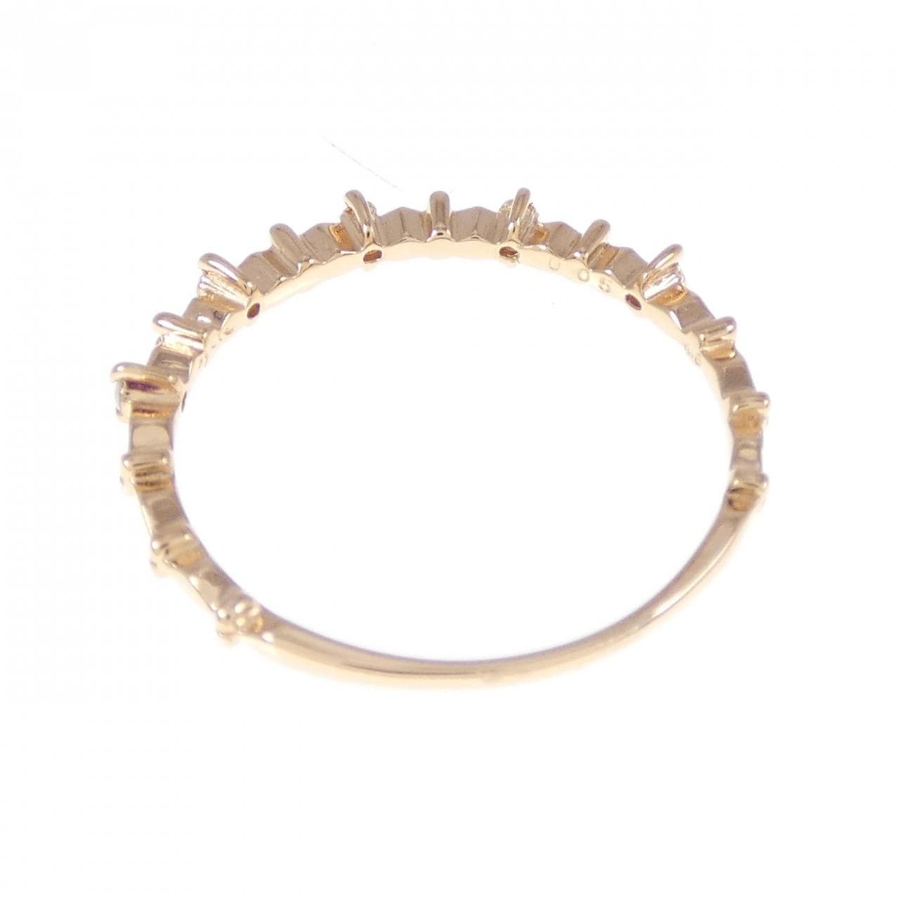 K18PG ダイヤモンド リング 0.05CT