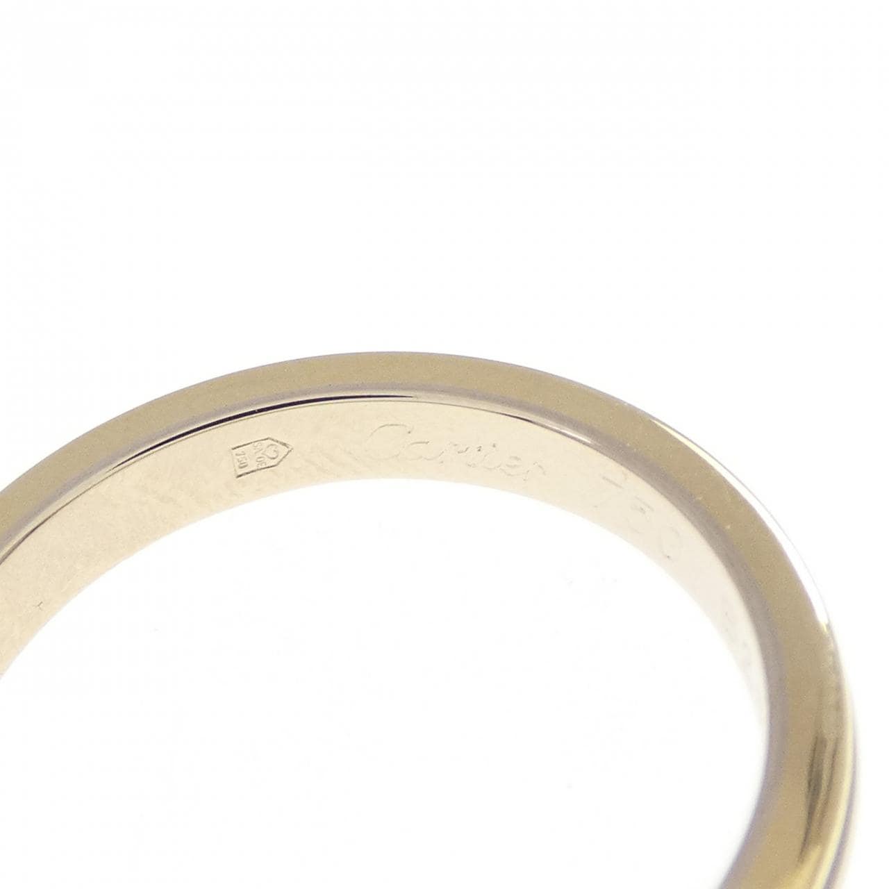 カルティエ スリーゴールドウェディング リング