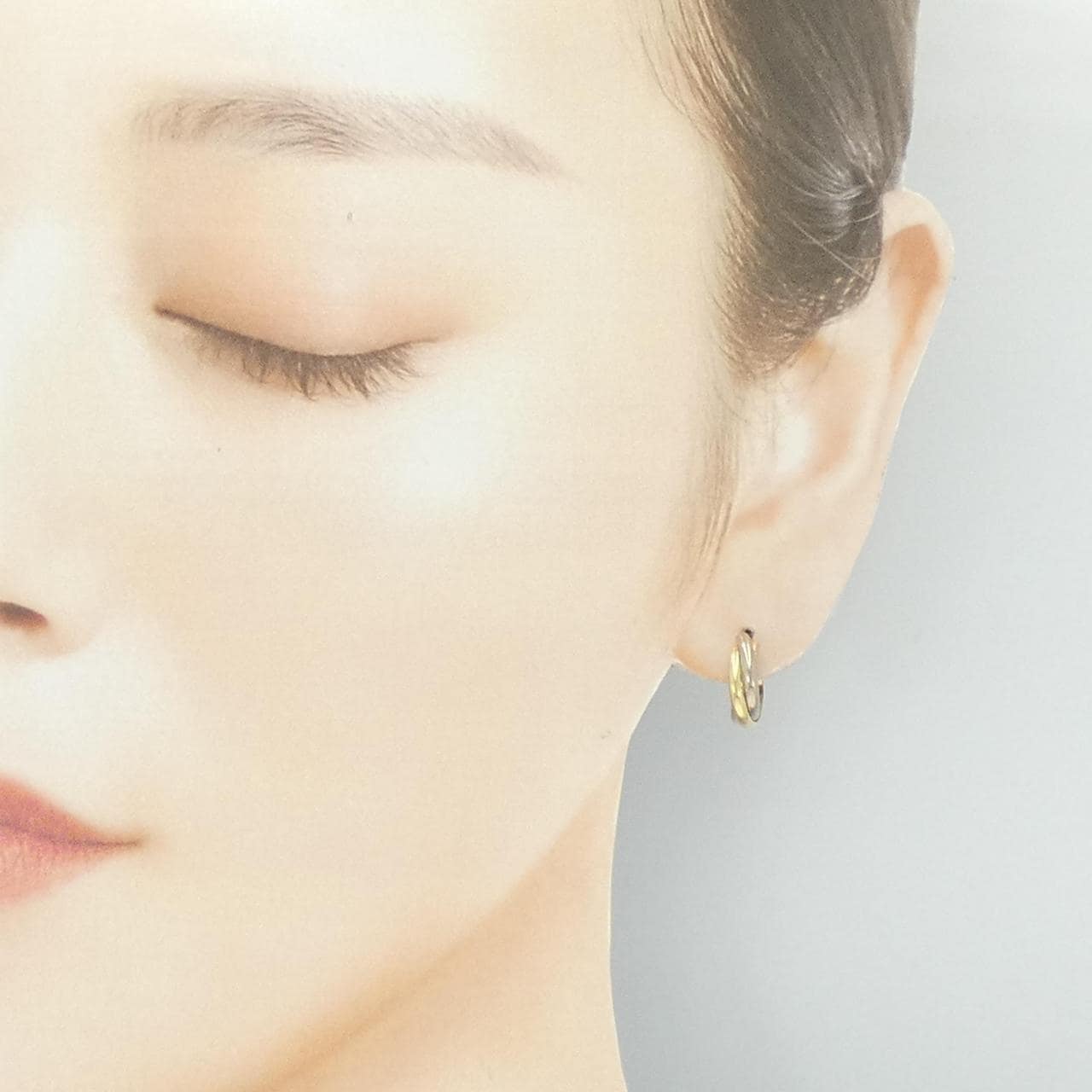 カルティエ トリニティ スモール ピアス