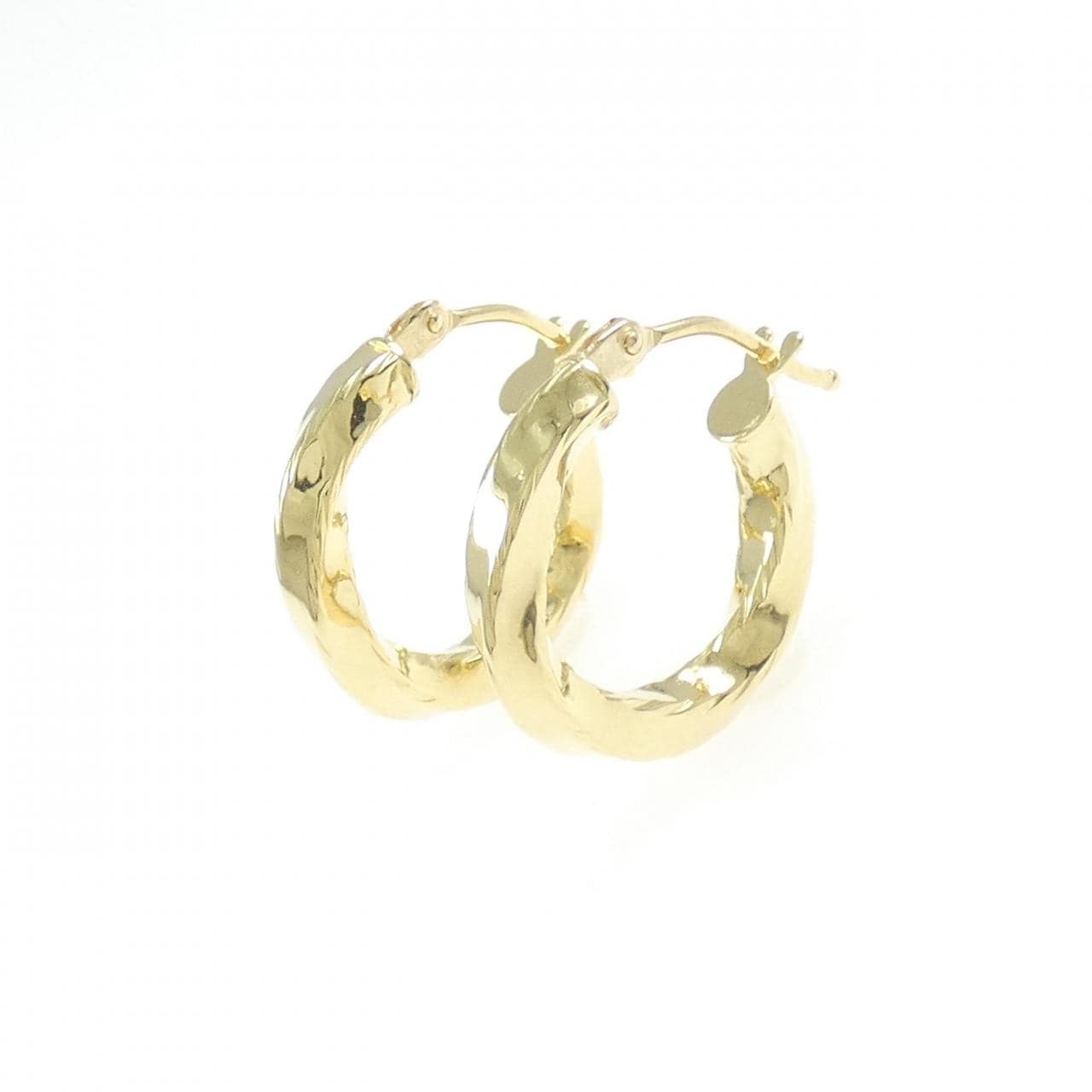 【新品】750YG フープ ピアス