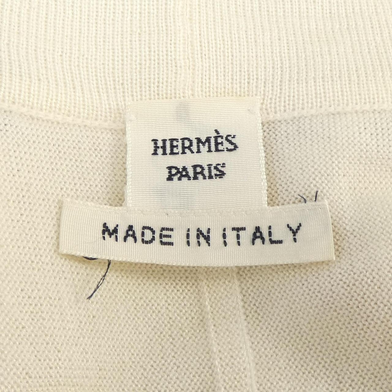 エルメス HERMES ETUDE POUR UNE PARURE DE GALA *86-7710 ツイルレーヌ ロングカーディガン
