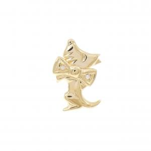 K18YG ダイヤモンド ピンブローチ