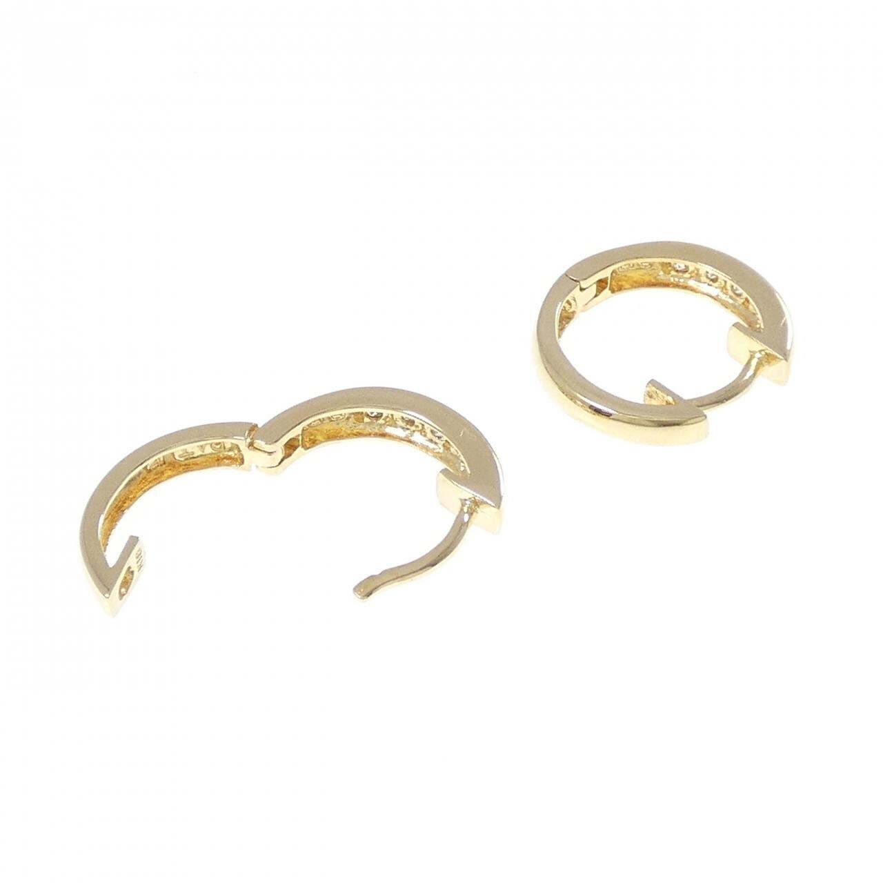 K18YG ダイヤモンド ピアス 0.20CT