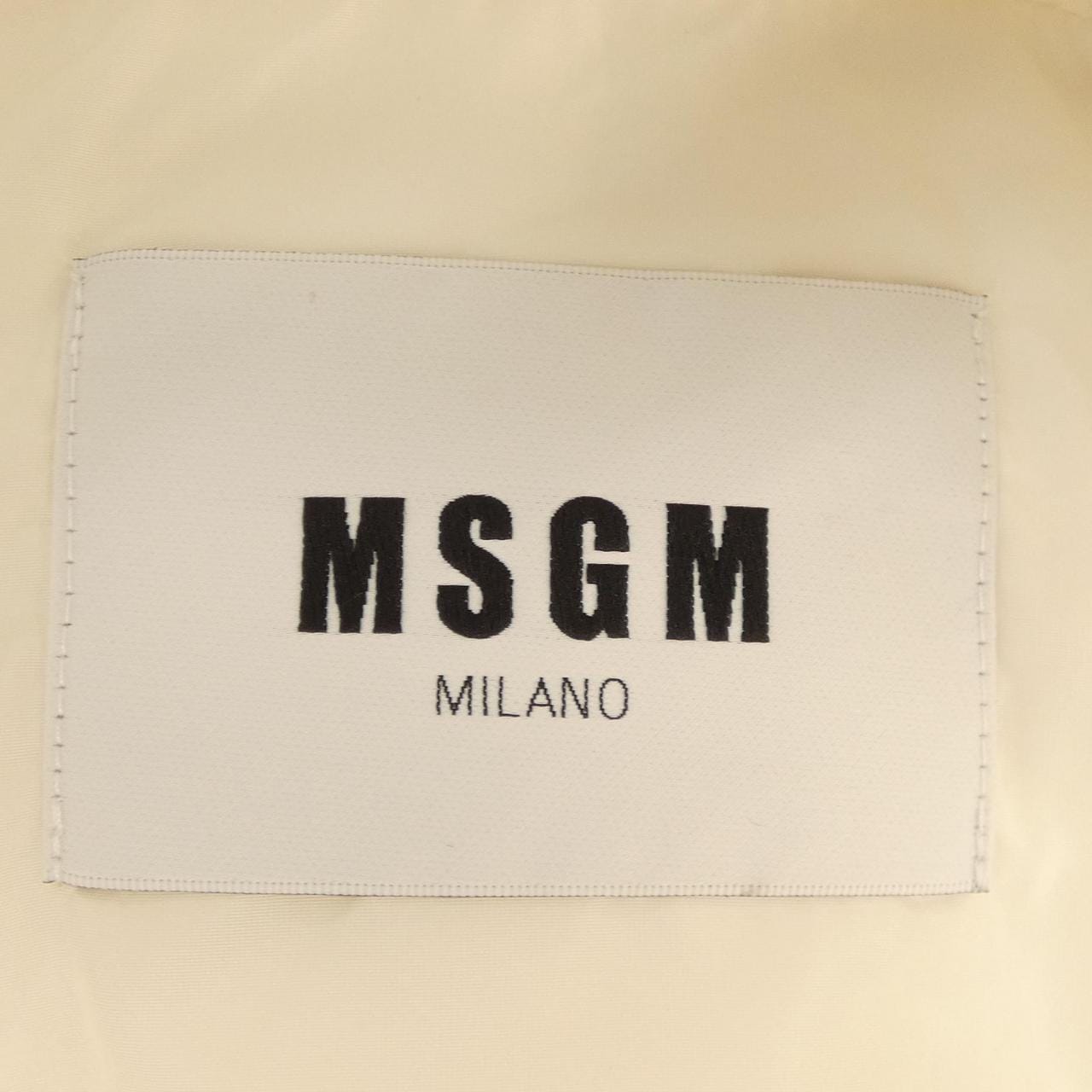 エムエスジーエム MSGM 2541MDW04 ダウンベスト