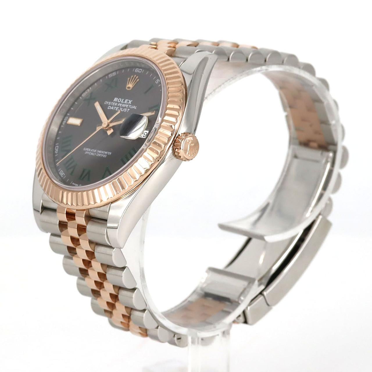 ロレックス デイトジャスト 126331 SSxPG 自動巻 ランダム番