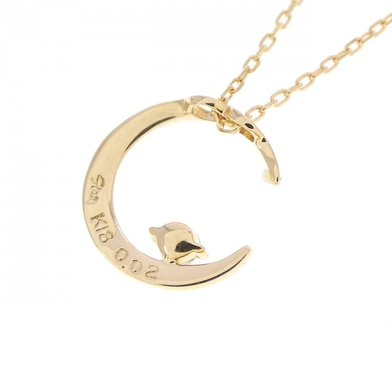 スタージュエリー ダイヤモンド ネックレス 0.02CT