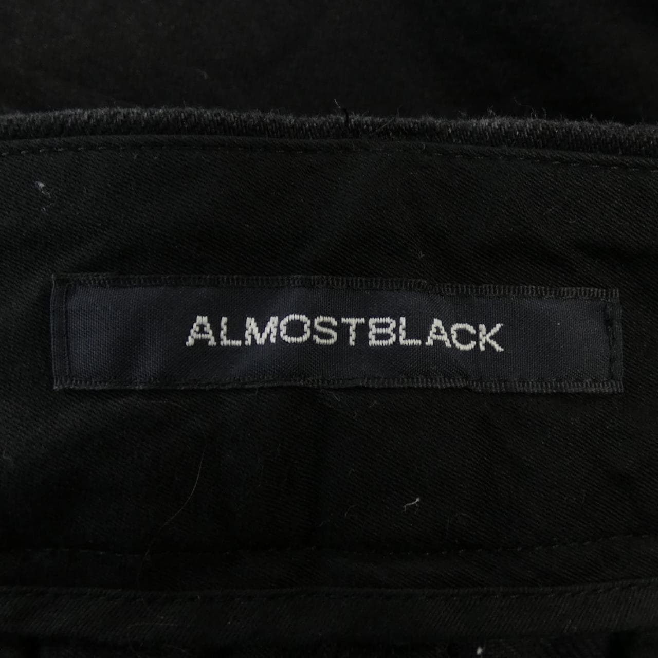 ALMOSTBLACK パンツ