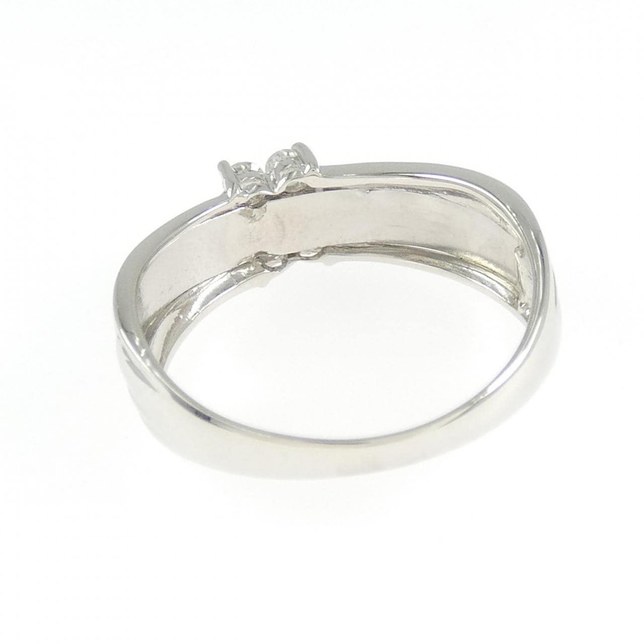 PT900 フラワー ダイヤモンド リング 0.23CT