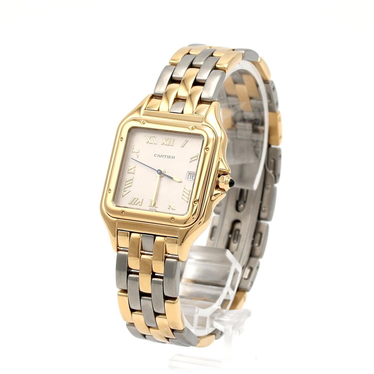 カルティエ パンテールクラシック&フィガロ LM YGコンビ W25039L6 YG クォーツ