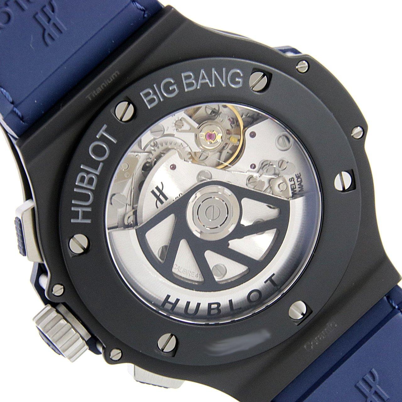 [新品] Hublot Big Bang 陶瓷 藍色 301.CI.7170.LR 陶瓷自動上弦