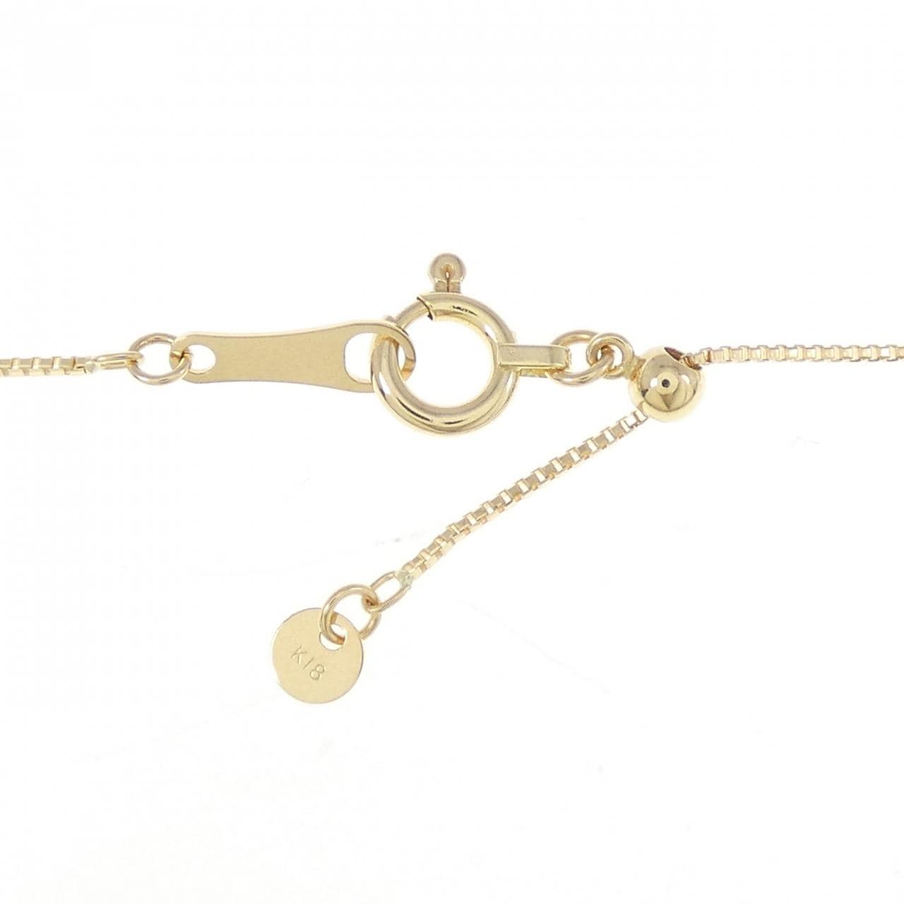 【新品】K18YG ダイヤモンド ネックレス 0.30CT