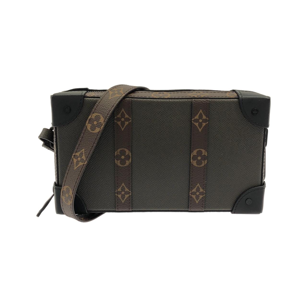 ルイヴィトン モノグラム＋タイガ ソフト トランク ウォレット M30697 ショルダーバッグ