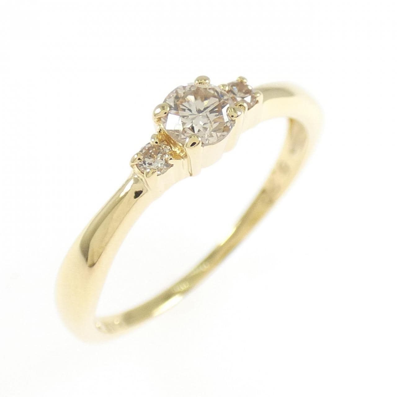 K18YG ダイヤモンド リング 0.20CT