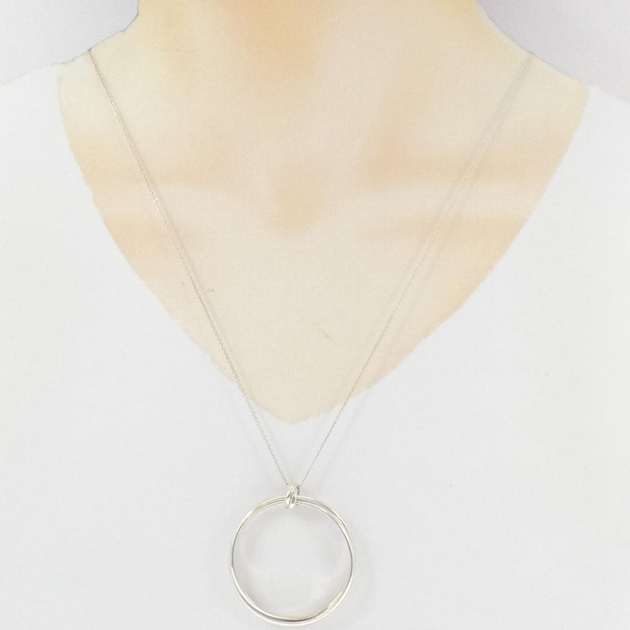 ティファニー メロディ サークル ラージ ネックレス