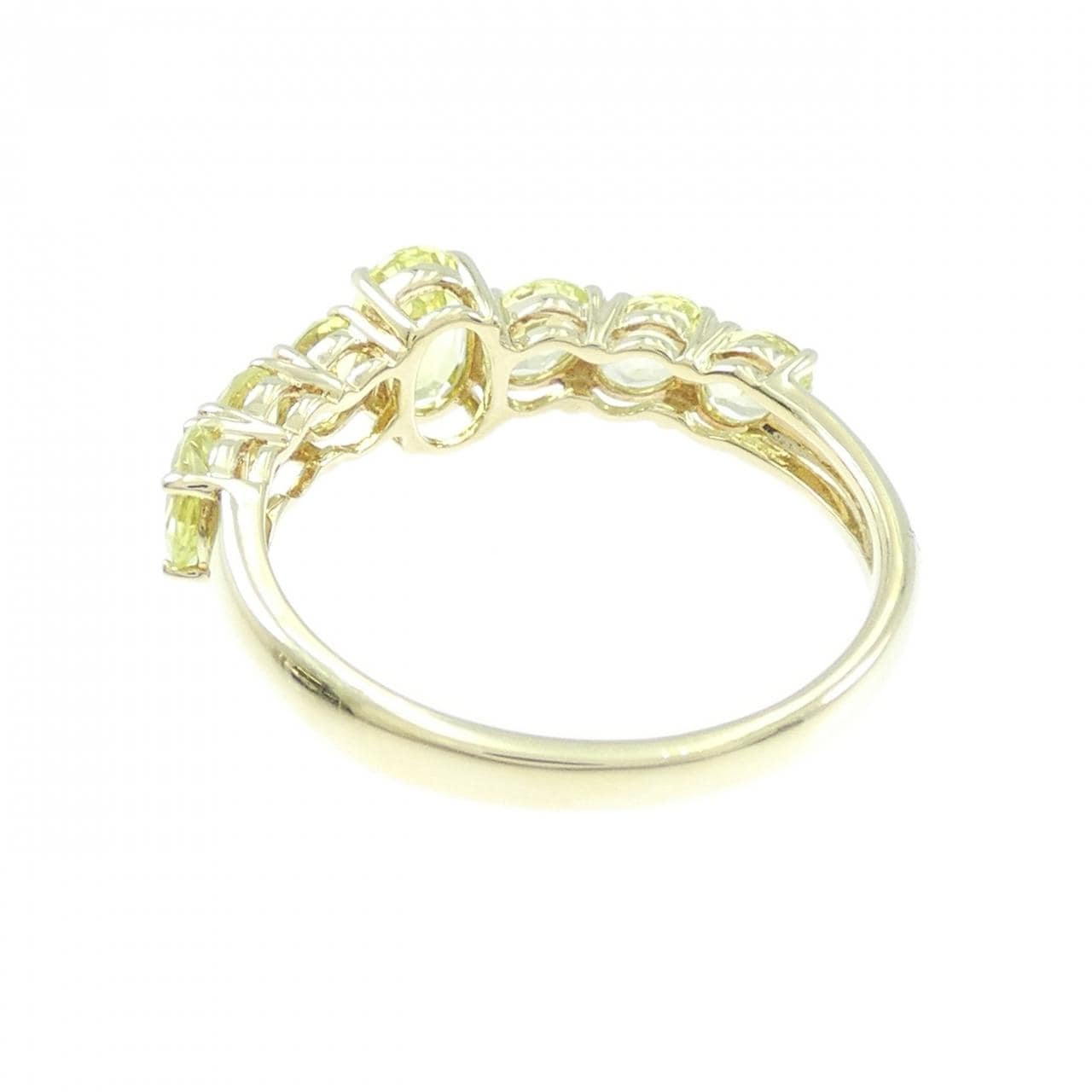 ジーエスティービー クリソベリル リング 1.65CT