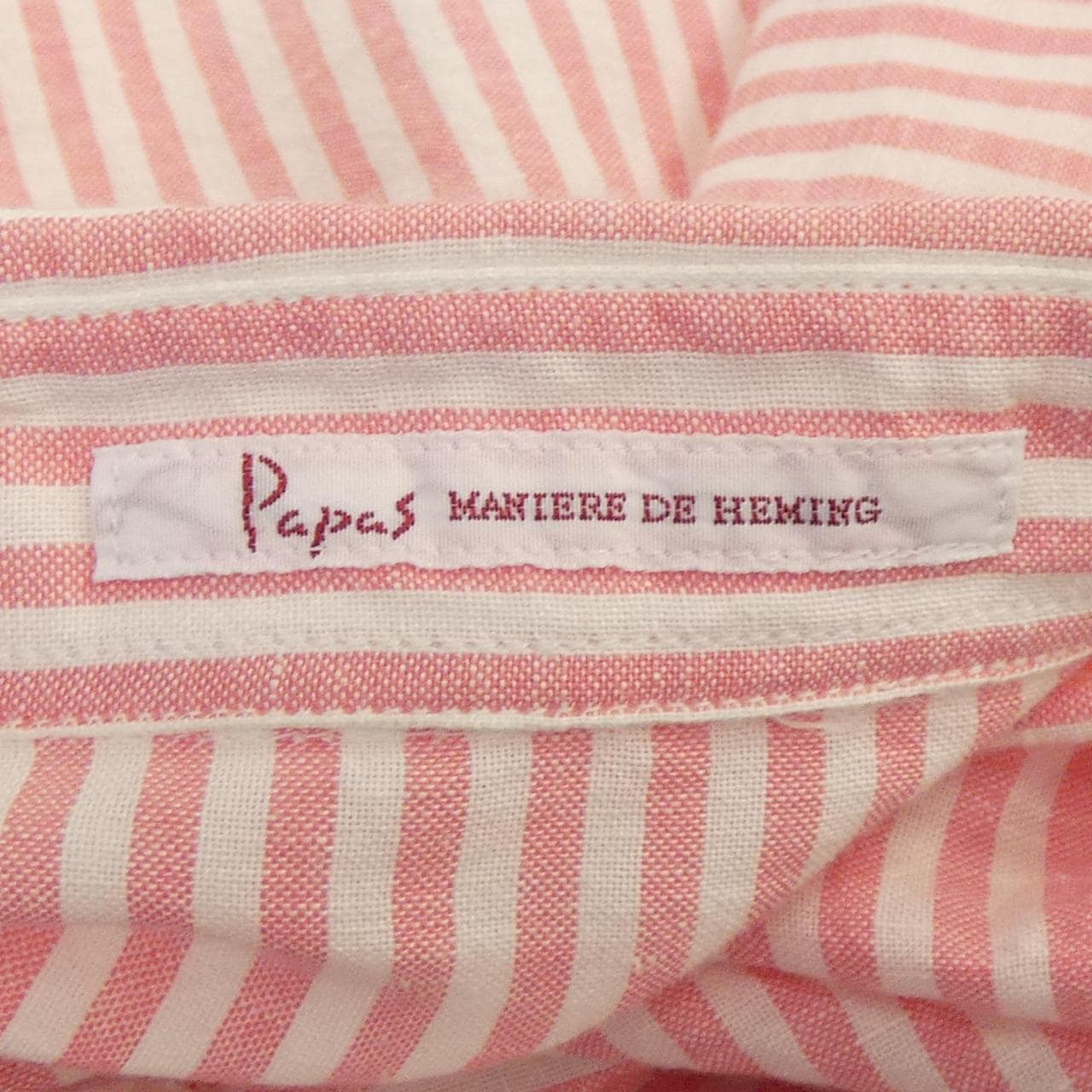 パパス Papas シャツ