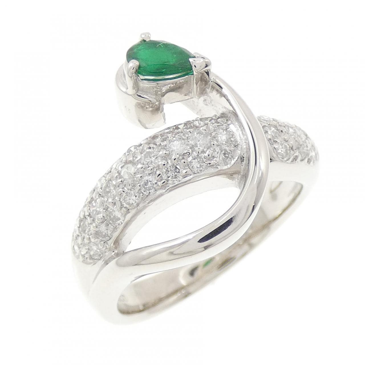 PT900 エメラルド リング 0.25CT