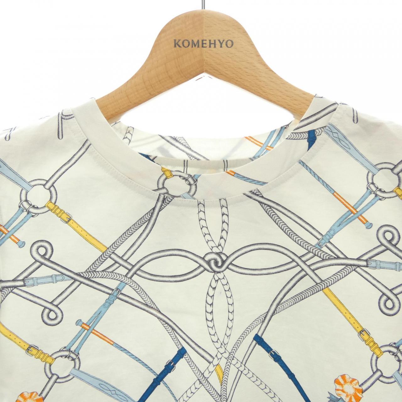 エルメス HERMES PARCOURS SANS FAUTE *16-7704. Tシャツ