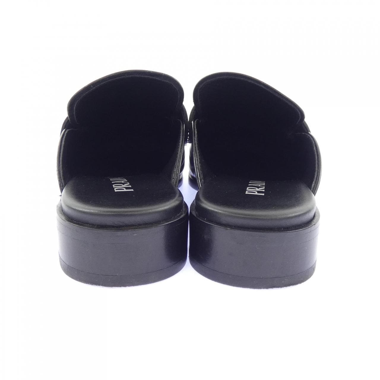 プラダ PRADA トライアングルロゴ ミュール 1D918M サンダル