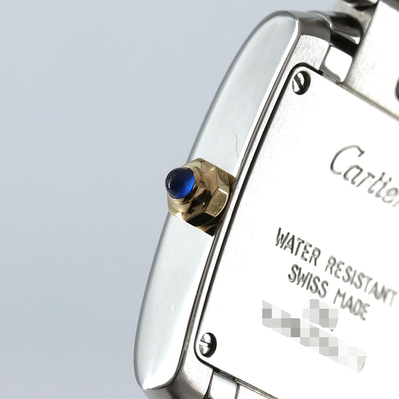 カルティエ タンクフランセーズSM コンビ W51007Q4 SSxYG クォーツ