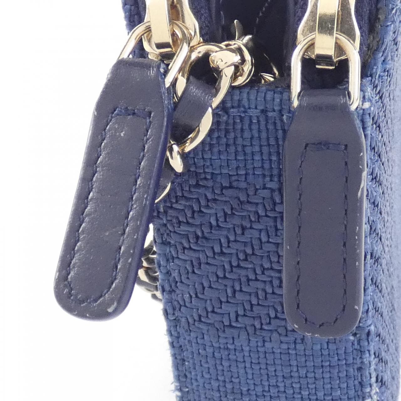 CHANEL Deauville Line Chain Wallet