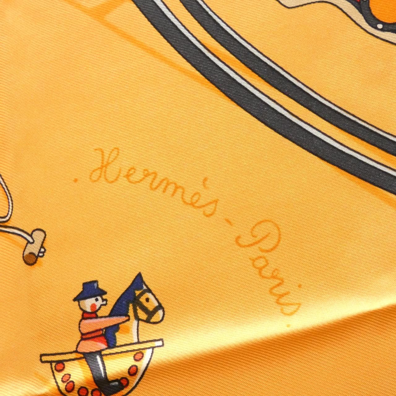 HERMES RACONTE MOILE CHEVAL Carre Scarf