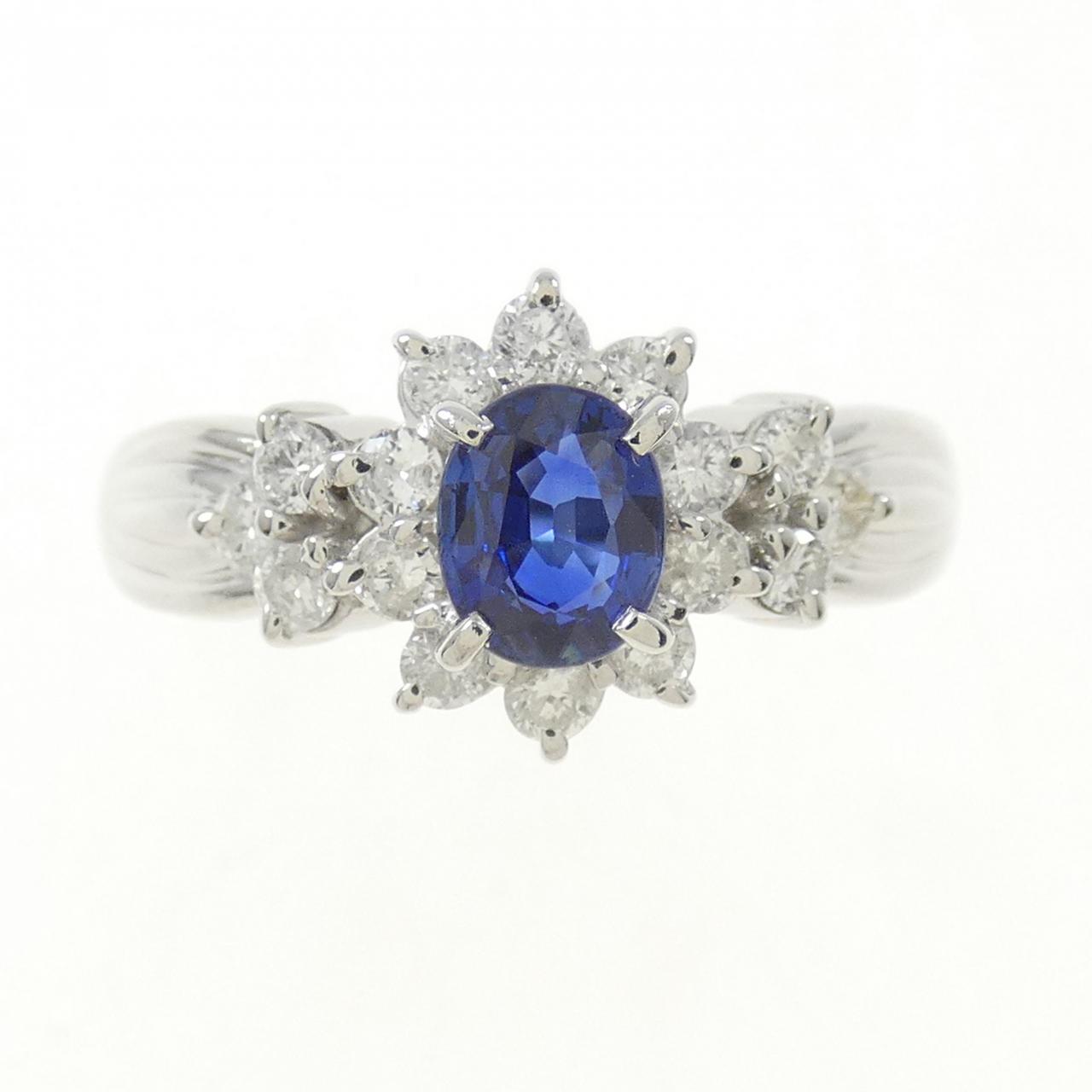 PT サファイヤ リング 0.51CT