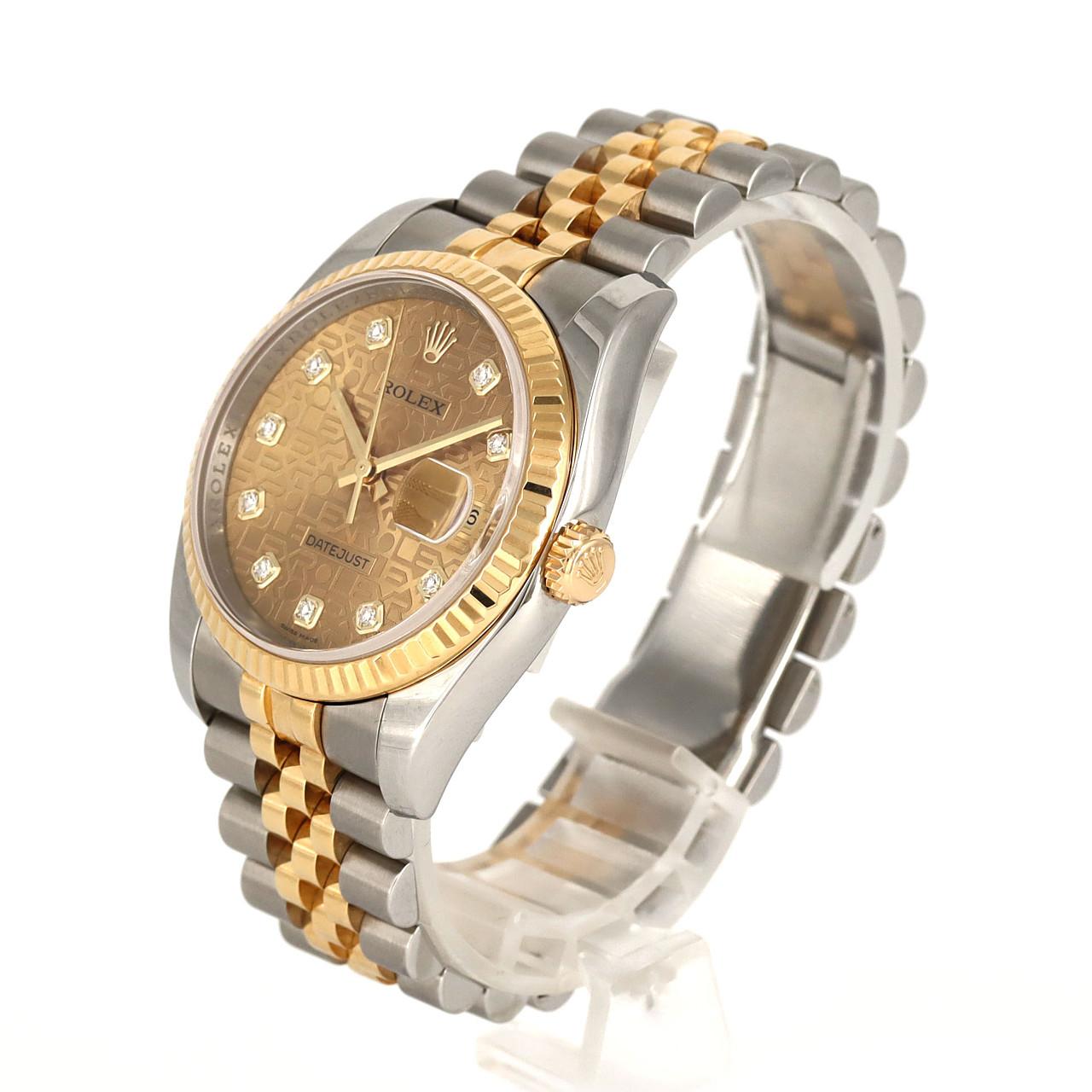 ROLEX Datejust 116233G SSxYG自動上弦G 編號