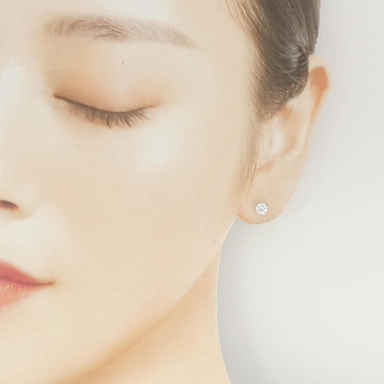 【リメイク】PT900/ST ダイヤモンド ピアス 0.311CT 0.312CT D VVS2 VG