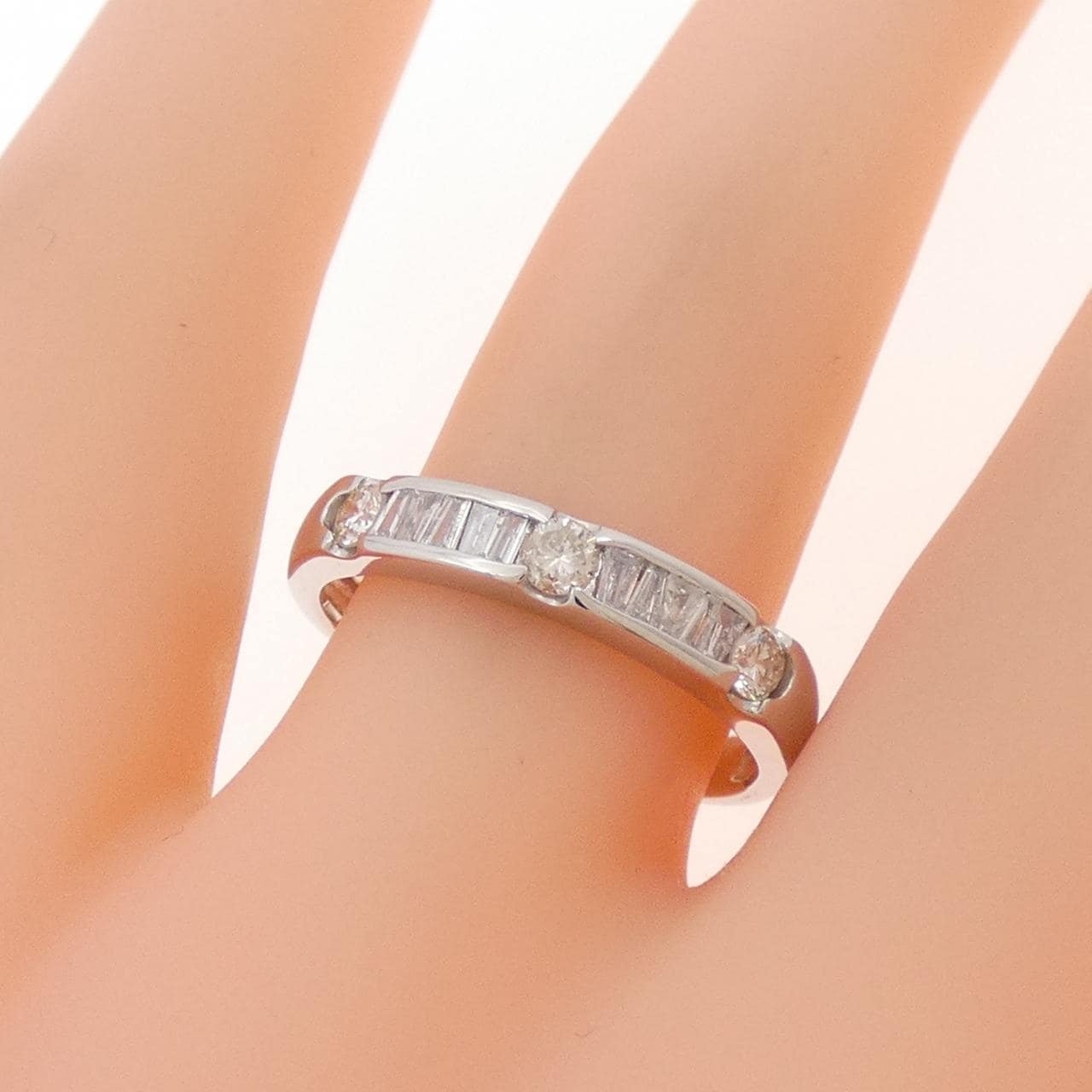 PT900 Diamond Ring 0.43CT