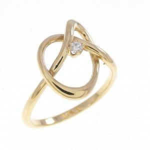 K18YG ダイヤモンド リング