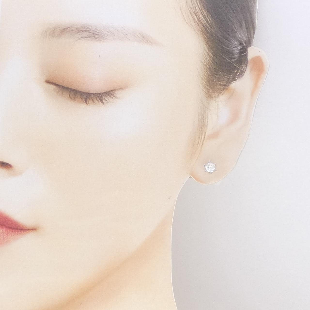 PT850/PT900 ダイヤモンド ピアス 0.52CT