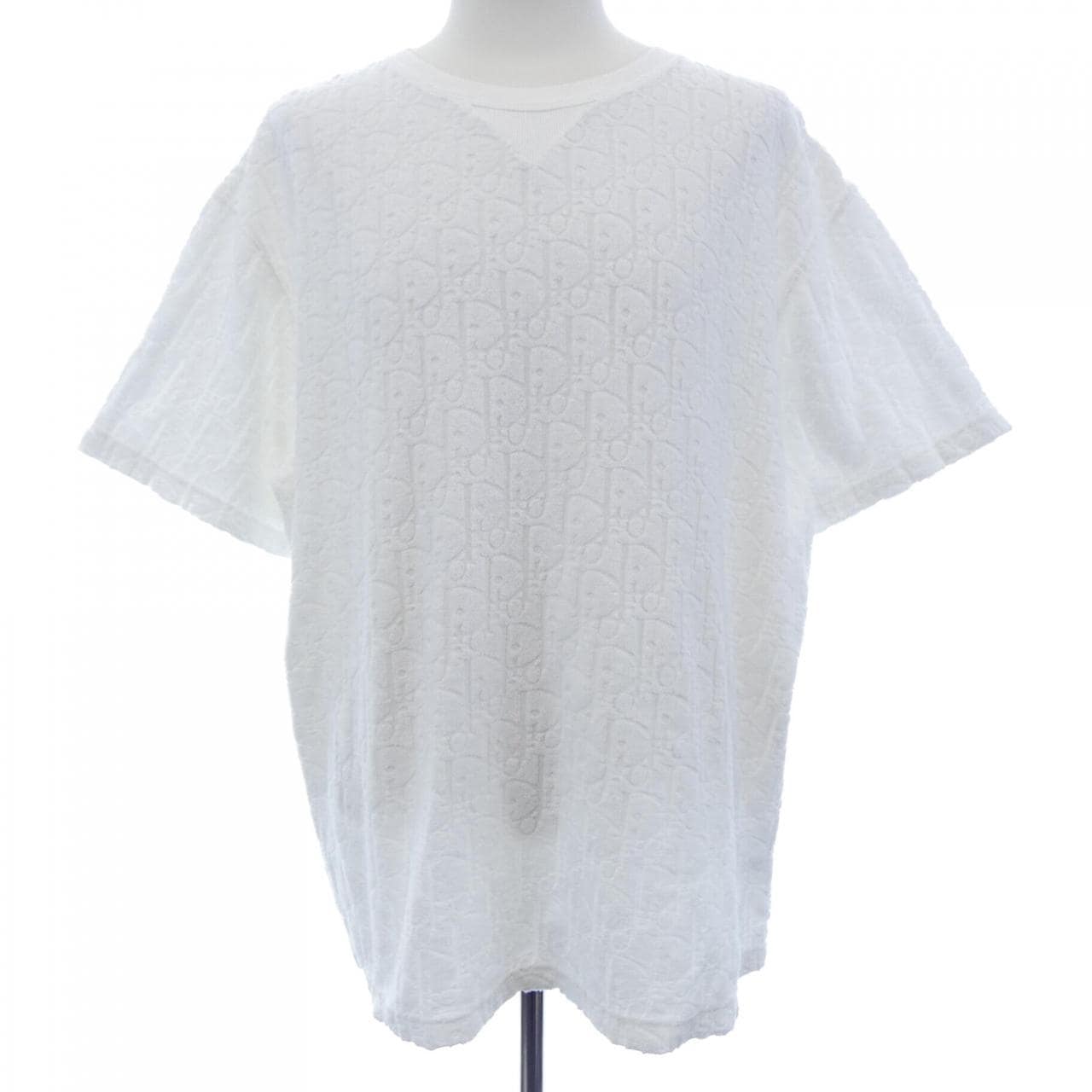 ディオール DIOR ディオールオブリークテリーコットンジャガード　OBLIQUE 113J692A0614 Tシャツ