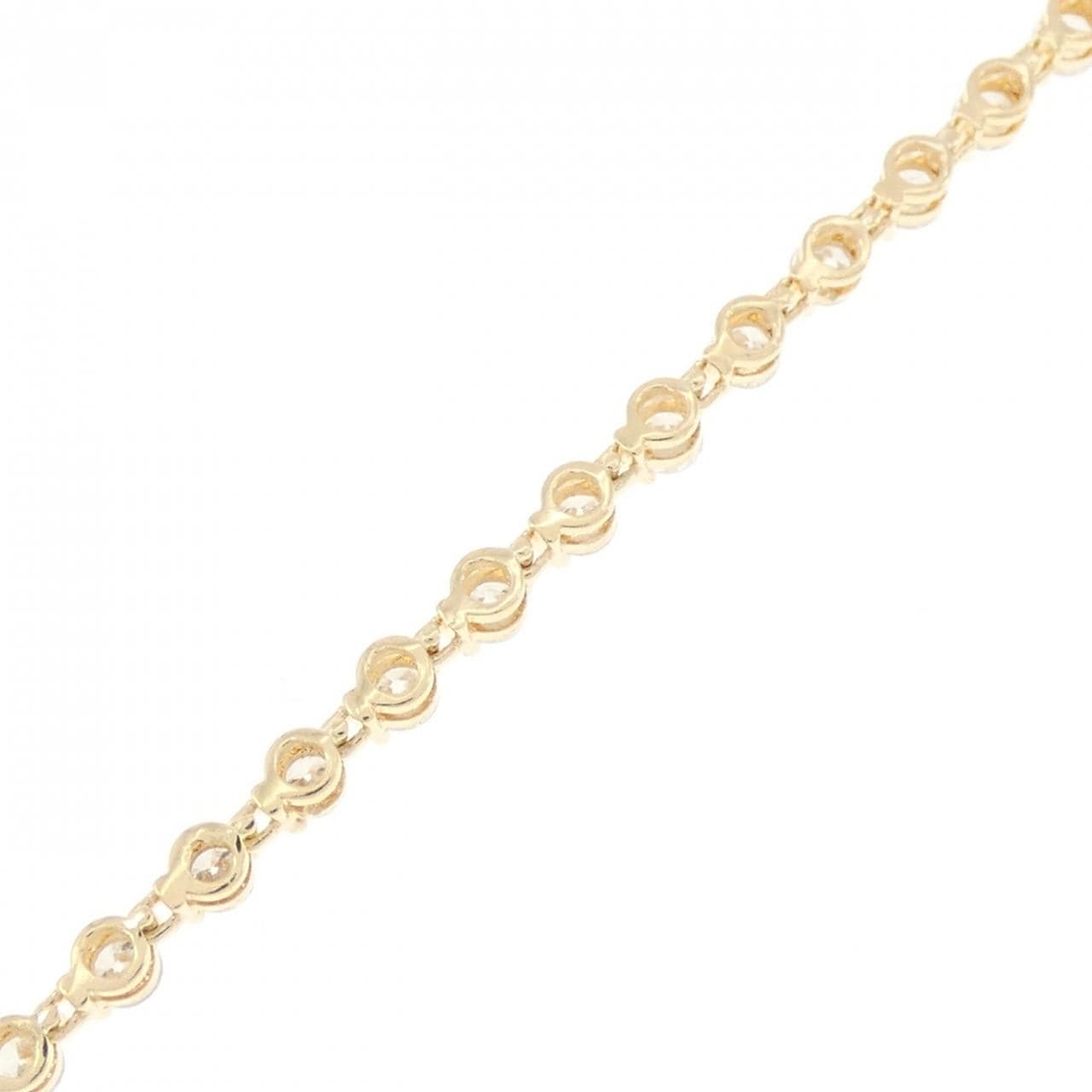 K18YG ダイヤモンド ブレスレット 2.00CT