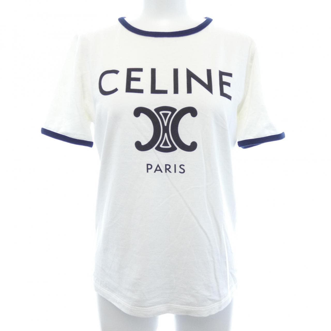 セリーヌ CELINE CELINE PARIS Tシャツ　トリオンフ TRIOMPHE 2X872671Q Tシャツ