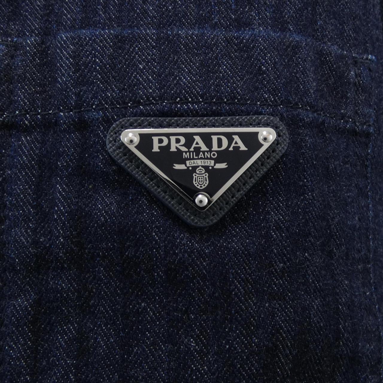 プラダ PRADA トライアングルロゴ GEB254 SOOO 16HD デニムジャケット