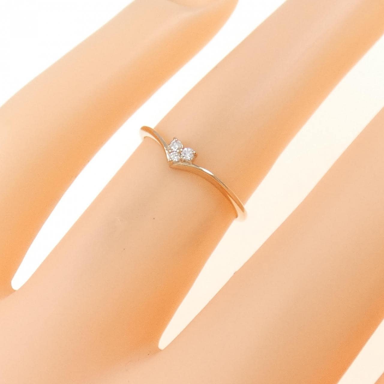 エテ ハート ダイヤモンド リング 0.03CT