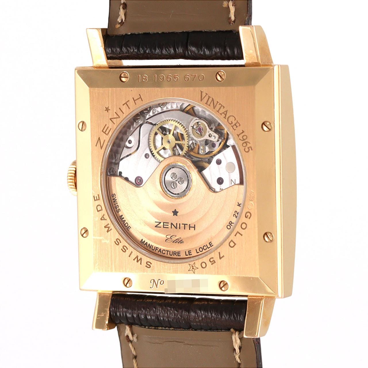 ゼニス ニューヴィンテージ1965 RG LIMITED 18.1965.670 PG･RG 自動巻