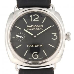 【ノーメンテナンス還元価格】パネライ ラジオミールブラックシール PAM00183 SS 手巻