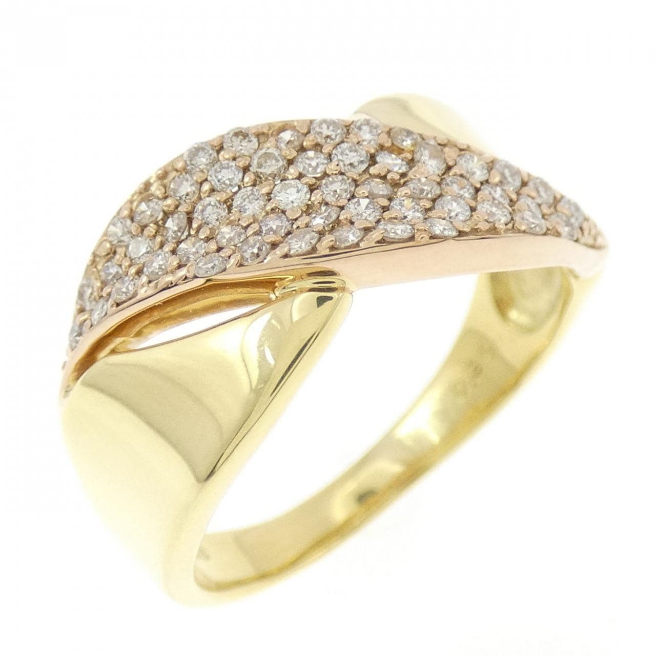 K18YG/K18PG鑽石0.35CT