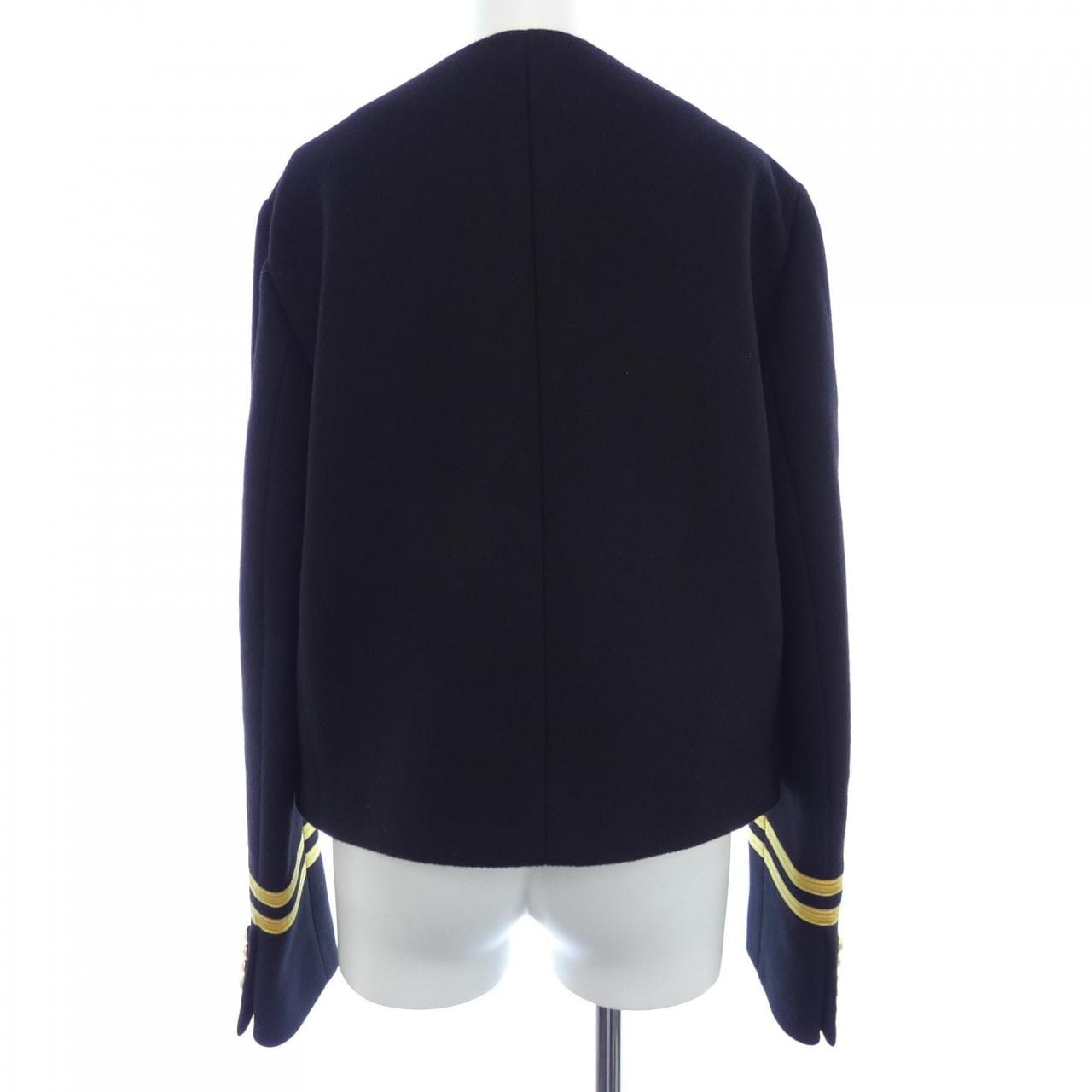 セリーヌ CELINE SPENCER CAPTAIN JACKET 2V75F6700 ノーカラージャケット