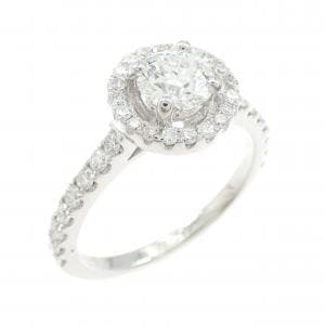 PT950 ダイヤモンド リング 0.513CT E IF EXT H&C