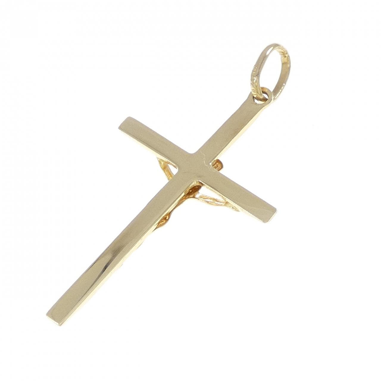 K18YG クロス ペンダント