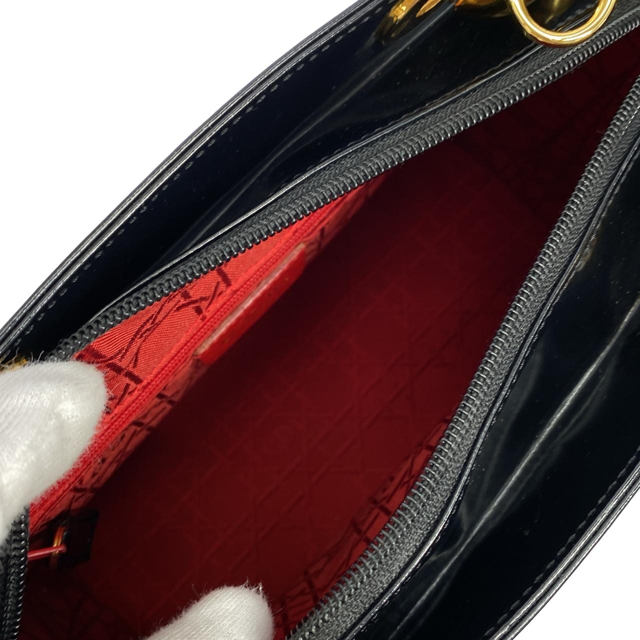 【ヴィンテージ】クリスチャンディオール レディ ディオール ミディアム バッグ