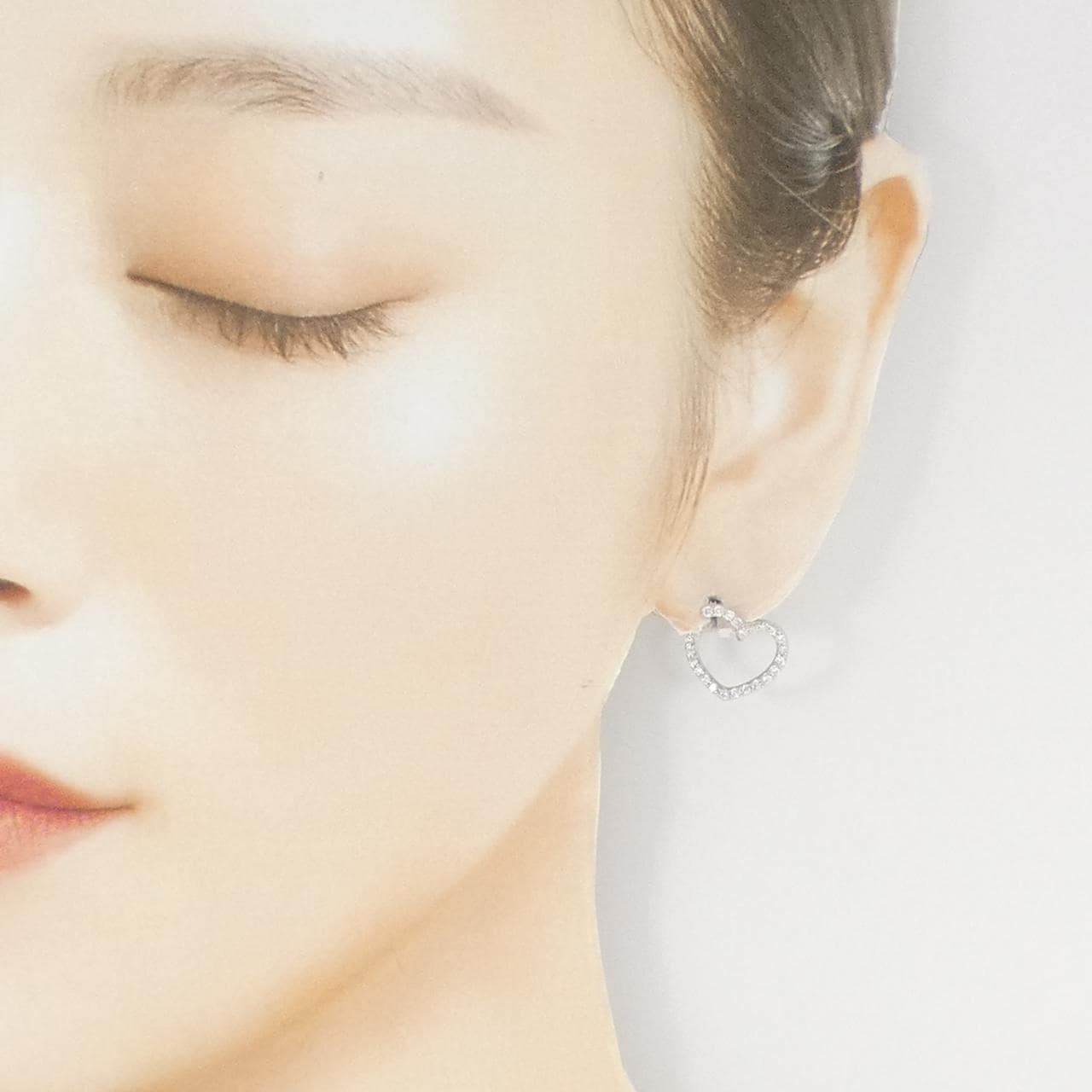 ポンテヴェキオ ダイヤモンド ピアス 0.44CT