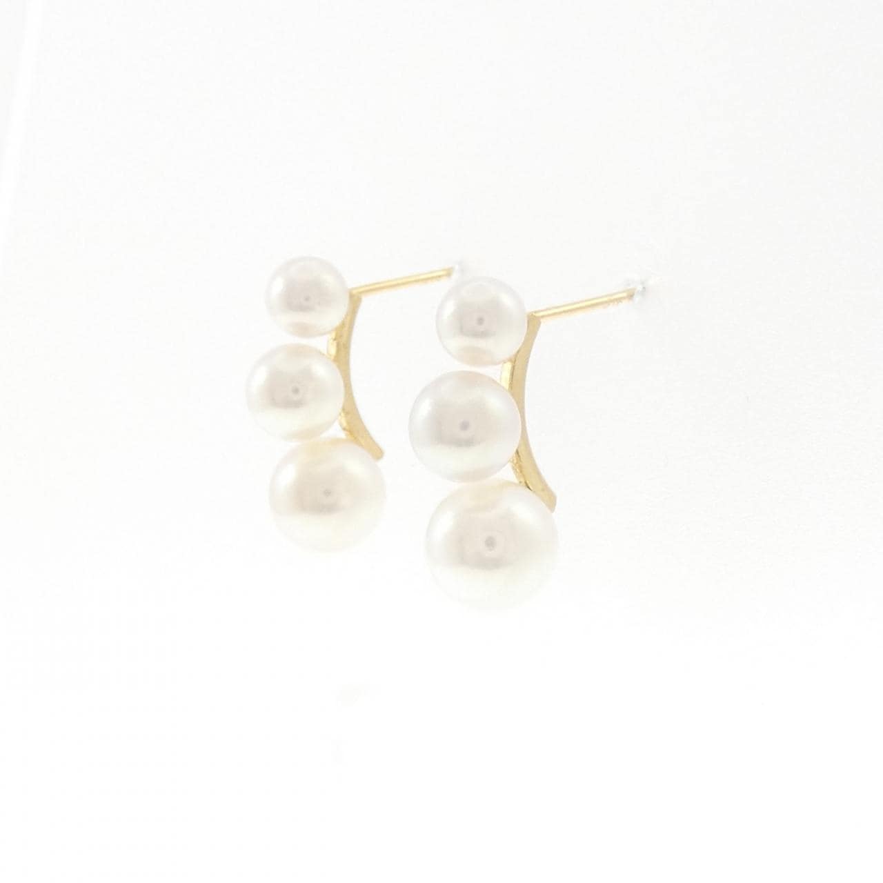 K18YG アコヤパール ピアス