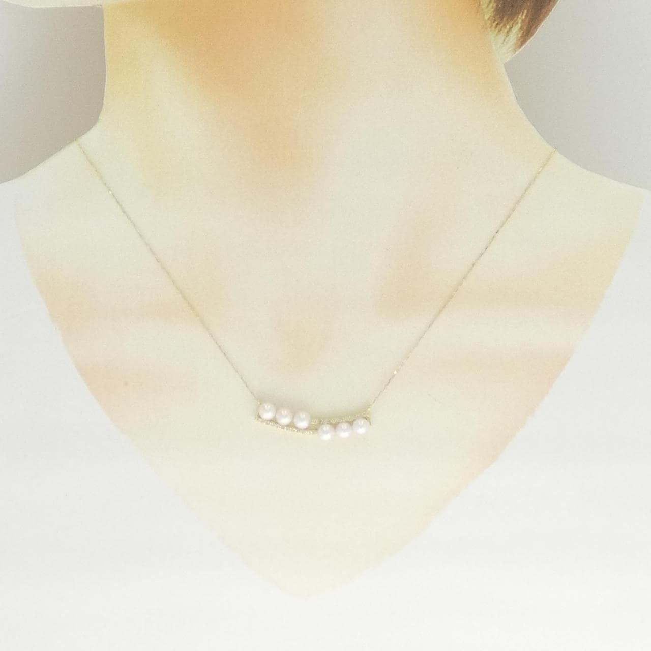 K18YG アコヤパール ネックレス