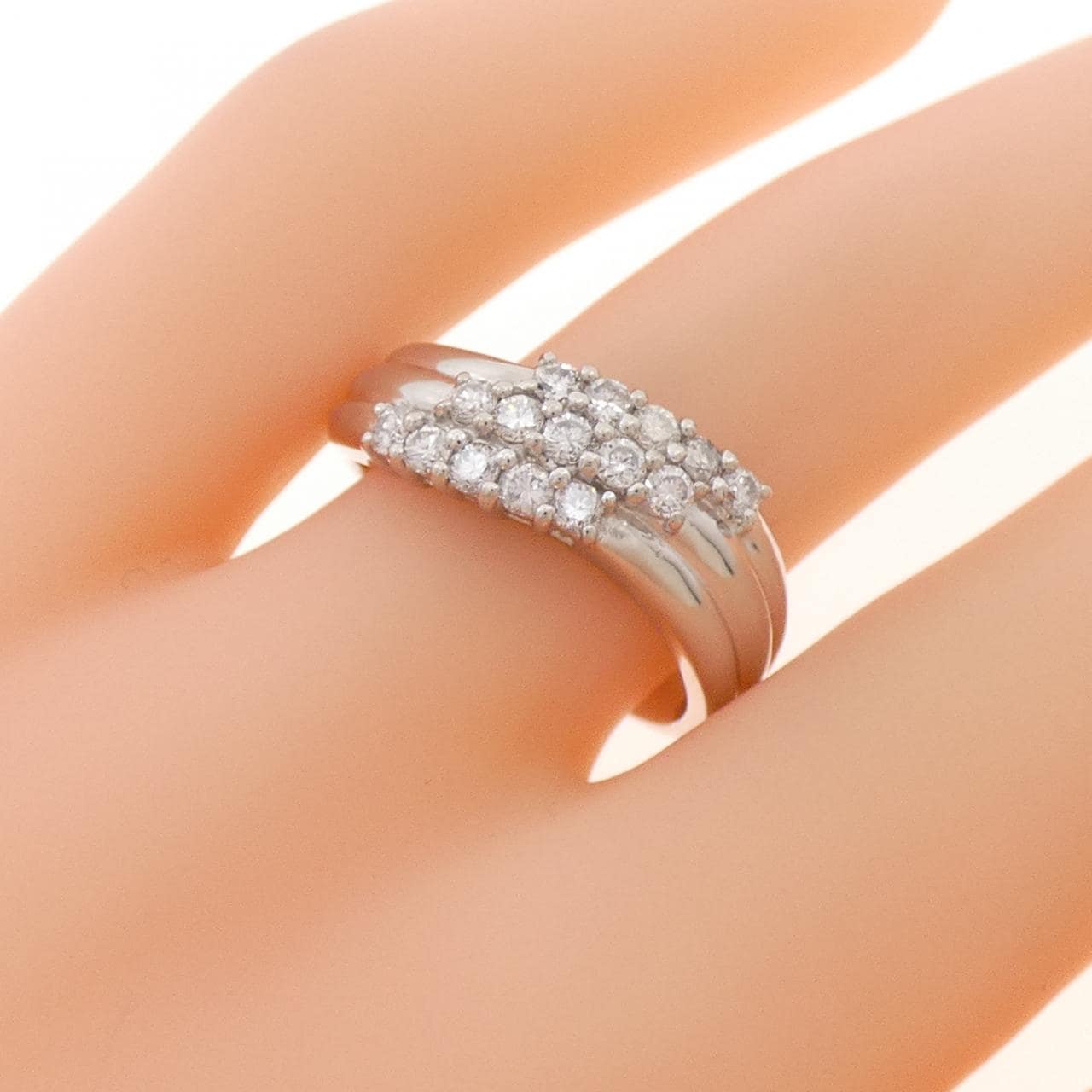 PT900 ダイヤモンド リング 0.50CT