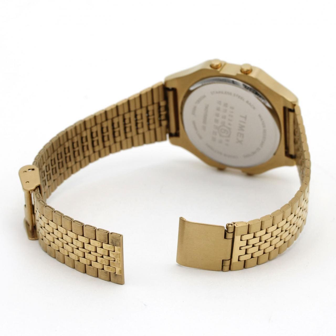 タイメックス T80 エムエム6メゾンマルジェラxTIMEX ゴールド S33YW0002/M10062/GOLD SS クォーツ