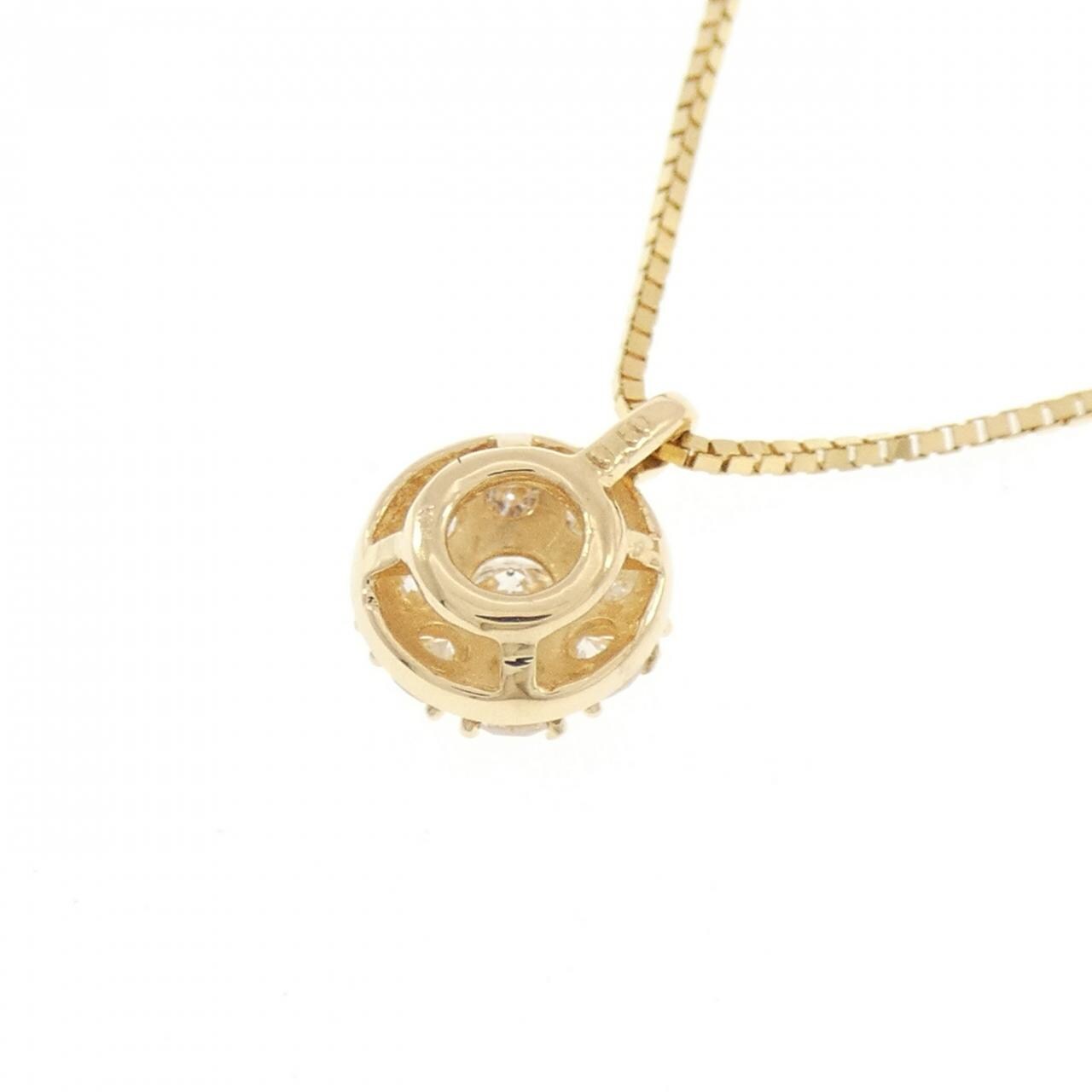 K18YG ダイヤモンド ネックレス 0.50CT